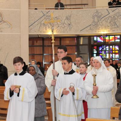 2 februarie: Iaşi: A XIX-a Zi Mondială a Persoanelor Consacrate. Foto: Ionuţ-Gabriel Giurgică