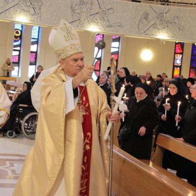 2 februarie: Iaşi: A XIX-a Zi Mondială a Persoanelor Consacrate. Foto: Ionuţ-Gabriel Giurgică