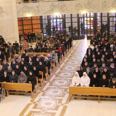 2 februarie: Iaşi: A XIX-a Zi Mondială a Persoanelor Consacrate. Foto: Ionuţ-Gabriel Giurgică