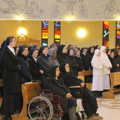 2 februarie: Iaşi: A XIX-a Zi Mondială a Persoanelor Consacrate. Foto: Ionuţ-Gabriel Giurgică