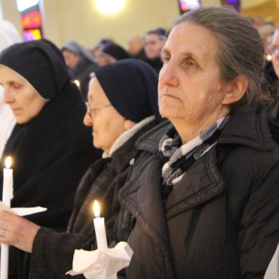 2 februarie: Iaşi: A XIX-a Zi Mondială a Persoanelor Consacrate. Foto: Ionuţ-Gabriel Giurgică