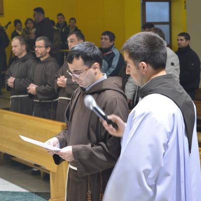 7 februarie: Oneşti: Profesiunea simplă a fratelui Anton Gal, OFMCap