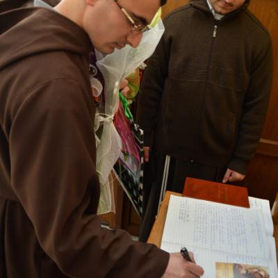 7 februarie: Oneşti: Profesiunea simplă a fratelui Anton Gal, OFMCap