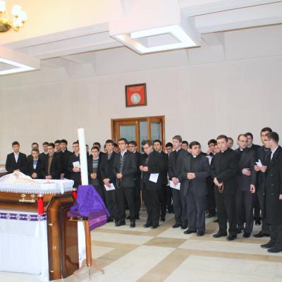 27 februarie: Iaşi: Requiem pentru odihna sufletului părintelui Dumitru Gabor. Foto: Ionuţ-Gabriel Giurgică