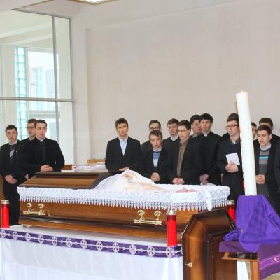 27 februarie: Iaşi: Requiem pentru odihna sufletului părintelui Dumitru Gabor. Foto: Ionuţ-Gabriel Giurgică