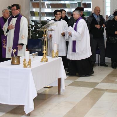 27 februarie: Iaşi: Requiem pentru odihna sufletului părintelui Dumitru Gabor. Foto: Ionuţ-Gabriel Giurgică