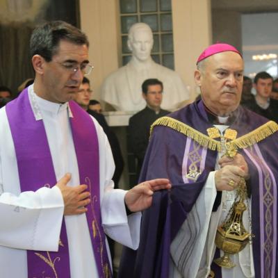 27 februarie: Iaşi: Requiem pentru odihna sufletului părintelui Dumitru Gabor. Foto: Ionuţ-Gabriel Giurgică
