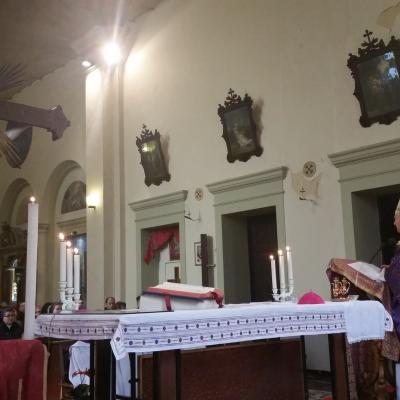 1 martie: Padova: Vizita Preasfinţitului Petru Gherghel în comunitatea catolică română