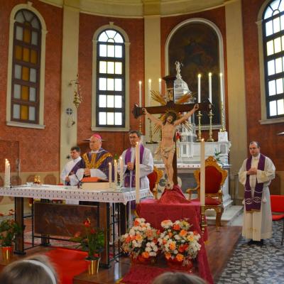 1 martie: Padova: Vizita Preasfinţitului Petru Gherghel în comunitatea catolică română