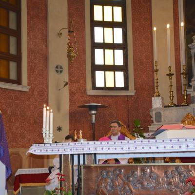 1 martie: Padova: Vizita Preasfinţitului Petru Gherghel în comunitatea catolică română