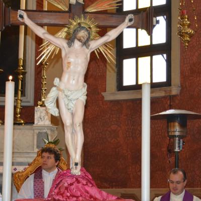 1 martie: Padova: Vizita Preasfinţitului Petru Gherghel în comunitatea catolică română