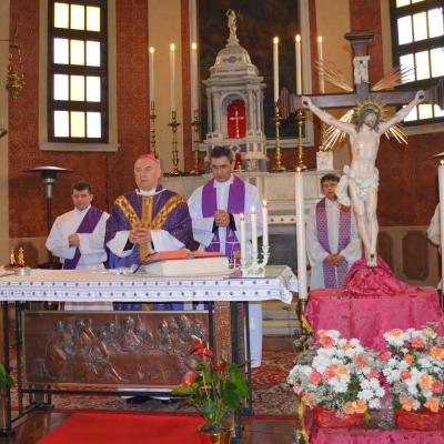 1 martie: Padova: Vizita Preasfinţitului Petru Gherghel în comunitatea catolică română