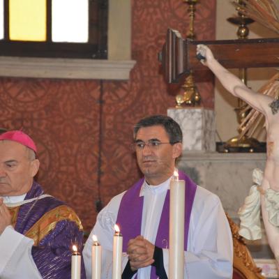 1 martie: Padova: Vizita Preasfinţitului Petru Gherghel în comunitatea catolică română