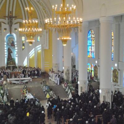 2 martie: Bacău "Fericitul Ieremia": Funeraliile părintelui Dumitru Gabor. Foto: Iustin Toma