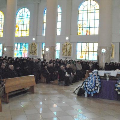 2 martie: Bacău "Fericitul Ieremia": Funeraliile părintelui Dumitru Gabor. Foto: Iustin Toma