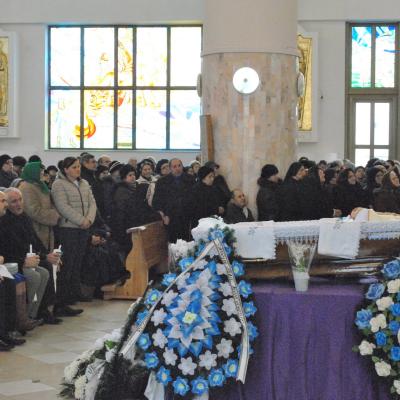 2 martie: Bacău "Fericitul Ieremia": Funeraliile părintelui Dumitru Gabor. Foto: Iustin Toma