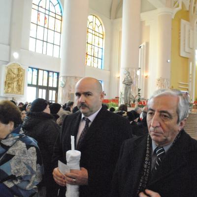 2 martie: Bacău "Fericitul Ieremia": Funeraliile părintelui Dumitru Gabor. Foto: Iustin Toma