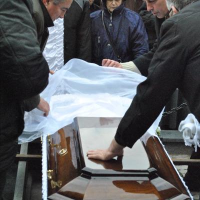 2 martie: Bacău "Fericitul Ieremia": Funeraliile părintelui Dumitru Gabor. Foto: Iustin Toma