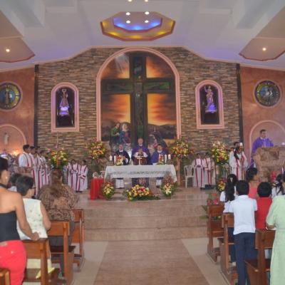 Liturghie în Parohia Palestina