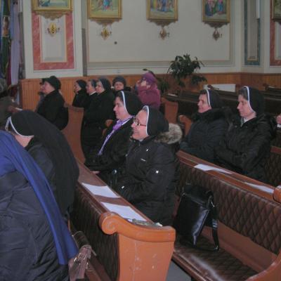 14 martie: Siret: Zi de reculegere pentru persoanele consacrate din zona Bucovina