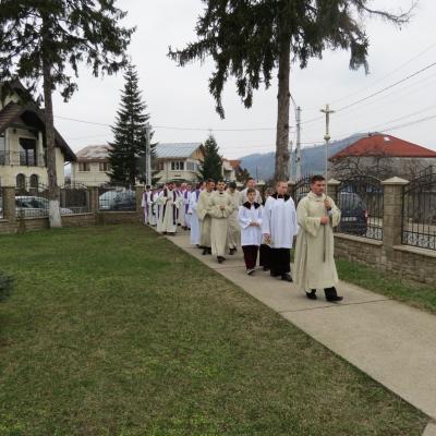 14 martie: Oneşti: Funeraliile părintelui Ioan Caităr