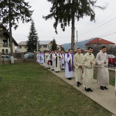 14 martie: Oneşti: Funeraliile părintelui Ioan Caităr