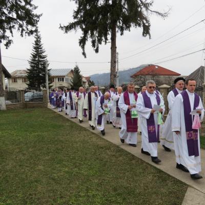 14 martie: Oneşti: Funeraliile părintelui Ioan Caităr