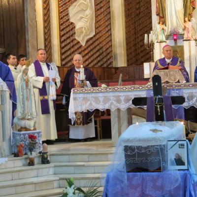 14 martie: Oneşti: Funeraliile părintelui Ioan Caităr