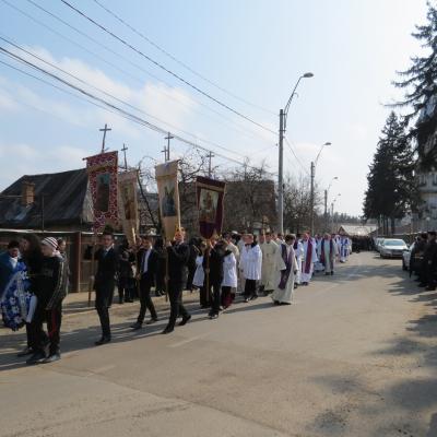 14 martie: Oneşti: Funeraliile părintelui Ioan Caităr