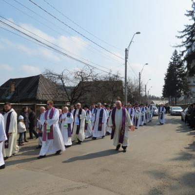14 martie: Oneşti: Funeraliile părintelui Ioan Caităr