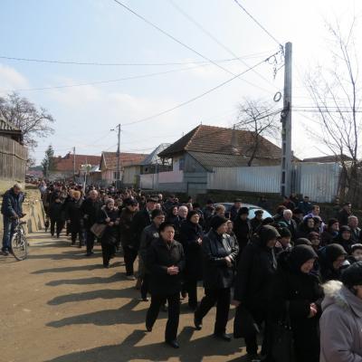 14 martie: Oneşti: Funeraliile părintelui Ioan Caităr