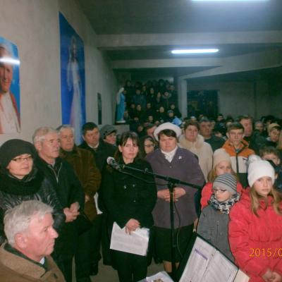 15 martie: Gherăeşti: Inaugurarea capelei din biserica "Isus Milostiv"