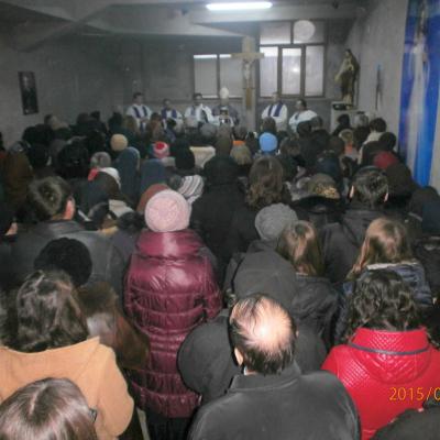 15 martie: Gherăeşti: Inaugurarea capelei din biserica "Isus Milostiv"