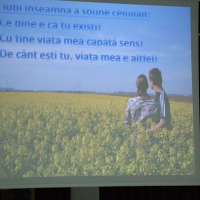 17 martie: Iaşi: Întâlnire cu tinerii despre convieţuirea fără căsătorie. Foto: Emilian Lupu