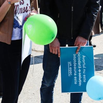 21 martie: Iaşi: Marşul pentru viaţă. Foto: Claudiu Bîrliba