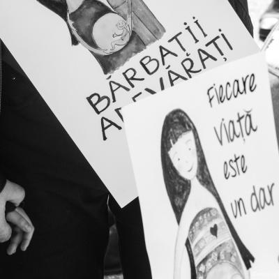 21 martie: Iaşi: Marşul pentru viaţă. Foto: Claudiu Bîrliba