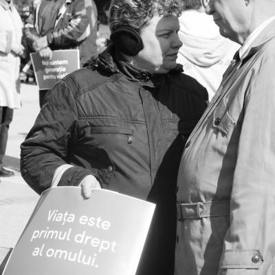 21 martie: Iaşi: Marşul pentru viaţă. Foto: Claudiu Bîrliba