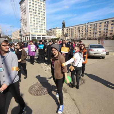 21 martie: Iaşi: Marşul pentru viaţă. Foto: Claudiu Bîrliba
