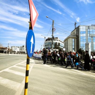 21 martie: Iaşi: Marşul pentru viaţă. Foto: Claudiu Bîrliba