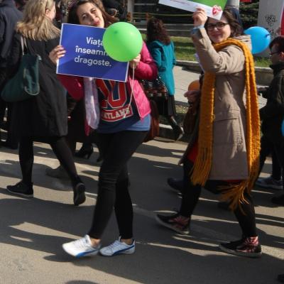 21 martie: Iaşi: Marşul pentru viaţă. Foto: Claudiu Bîrliba