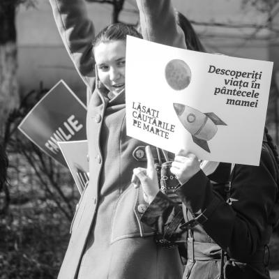 21 martie: Iaşi: Marşul pentru viaţă. Foto: Claudiu Bîrliba