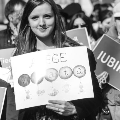 21 martie: Iaşi: Marşul pentru viaţă. Foto: Claudiu Bîrliba