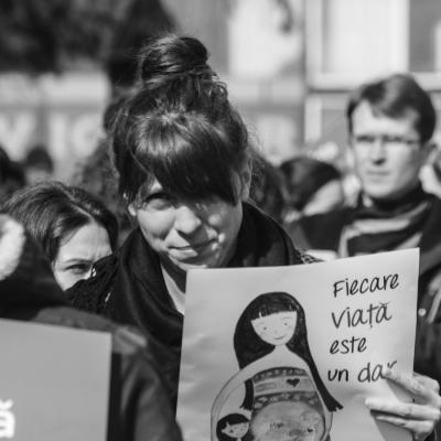 21 martie: Iaşi: Marşul pentru viaţă. Foto: Claudiu Bîrliba