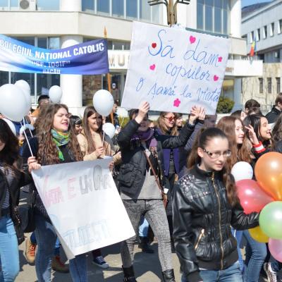 21 martie: Bacău: Marşul pentru viaţă