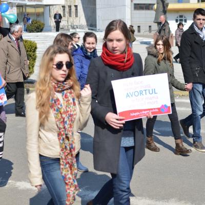 21 martie: Bacău: Marşul pentru viaţă