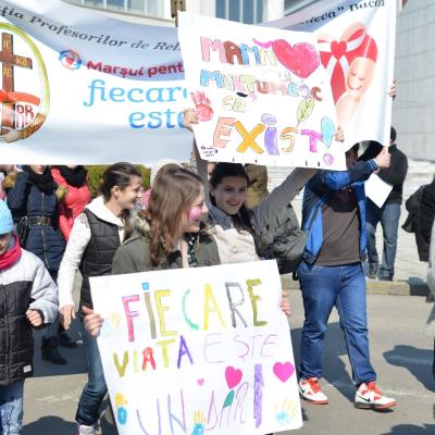 21 martie: Bacău: Marşul pentru viaţă