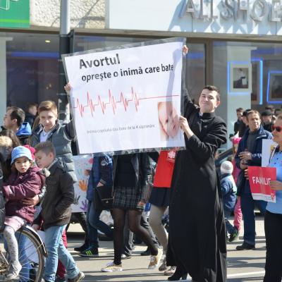 21 martie: Bacău: Marşul pentru viaţă
