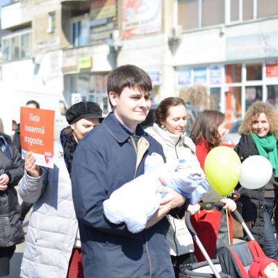 21 martie: Bacău: Marşul pentru viaţă
