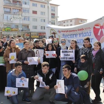21 martie: Bacău: Marşul pentru viaţă