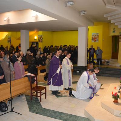 27 martie: Oneşti: Noapte de priveghere la sanctuarul "Fericitul Ieremia"